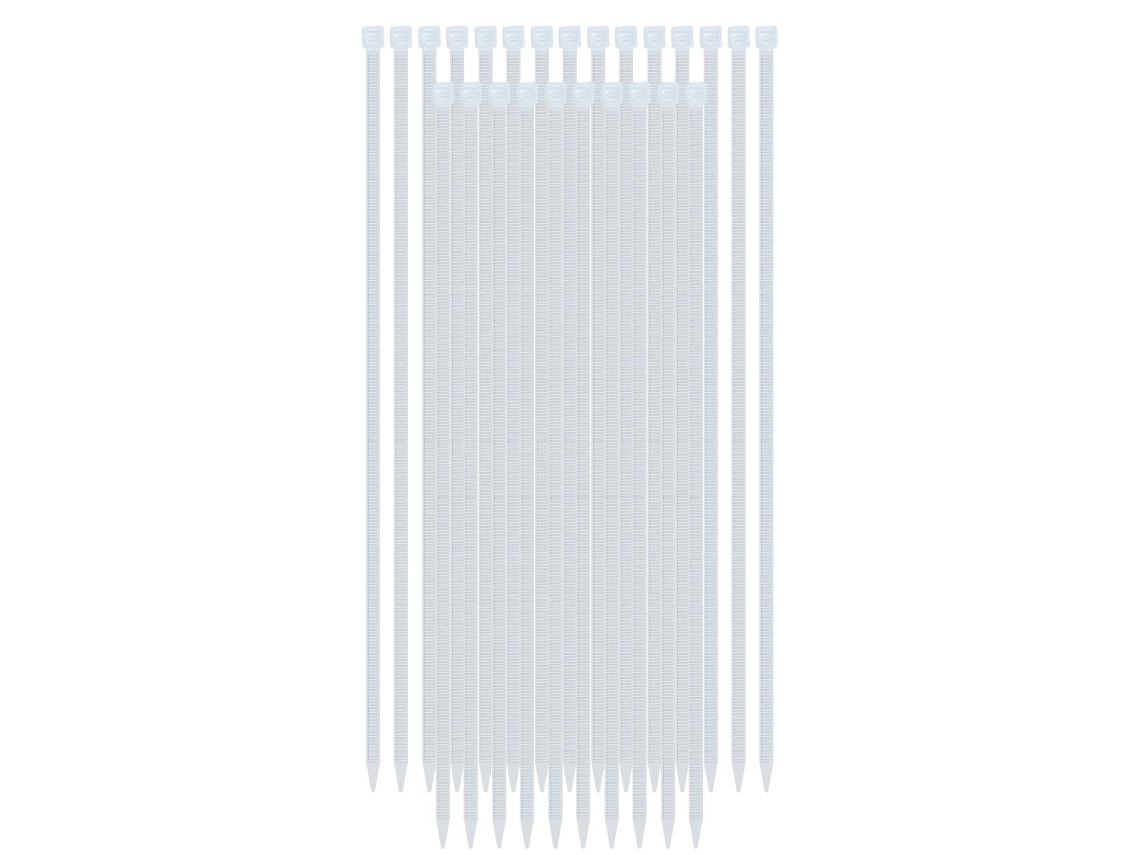 Bridas Autoblocantes De 4,6 X 500 Mm, 25 Piezas De Nailon