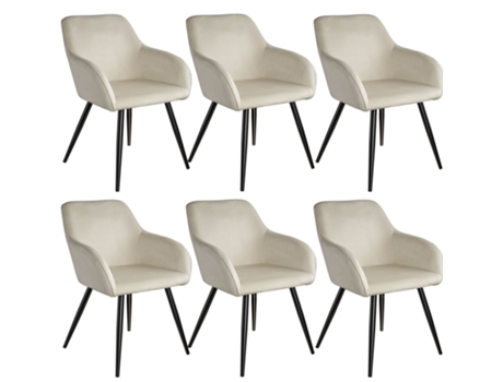6 Silla TECTAKE De Velvet Marilyn