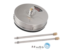 Limpiador de superficies para aceras de acero inoxidable de 13 pulgadas y 4000 PSI