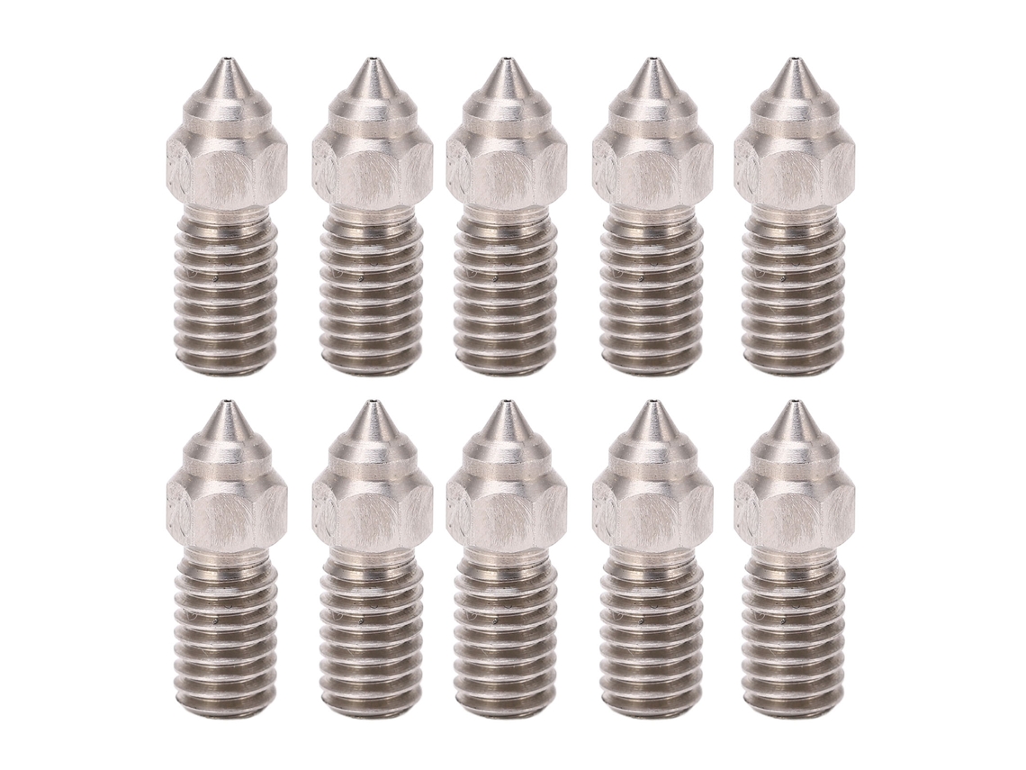 Kit De Boquillas De Acero Inoxidable De 0,4 Mm De Alto Caudal Para Impresora 3d Neptune 4 Pro