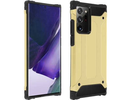 Carcasa Samsung Galaxy Note 20 Ultra AVIZAR Anticaídas Dorado