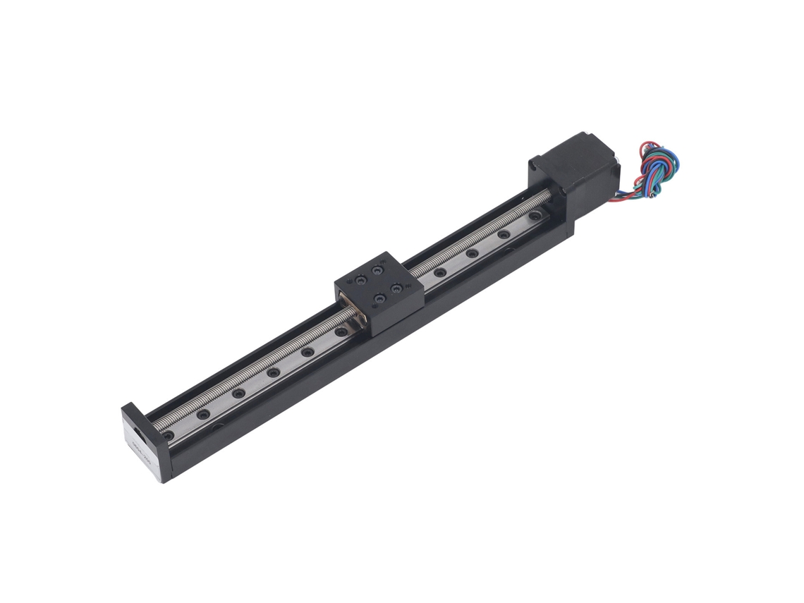 Actuador De Deslizamiento Lineal De 200 Mm, Motor Paso A Paso, Mesa Cnc, Alta Precisión Y Estabilidad.