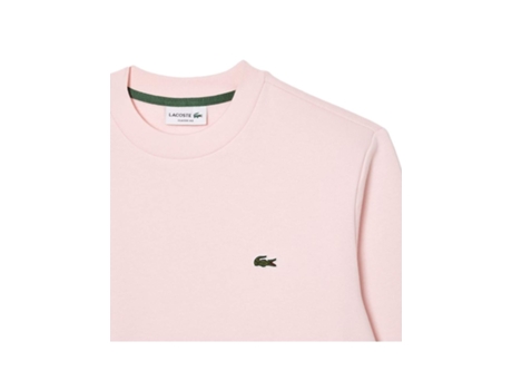 Camiseta de Hombre LACOSTE Melloton Gratte Algodón Rosa (L)