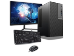 Monitor para juegos de escritorio de 24 pulgadas, 100 Hz, teclado y ratón Logitech Mk120, AMD Ryzen 5 5600GT, 16 GB de RAM, DDR4, SSD M.2 de 512 GB, Trendingpc