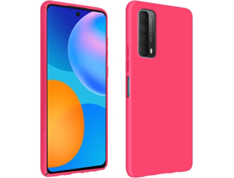 Carcasa Huawei P smart 2021 AVIZAR Semirrígida Mate Fucsia