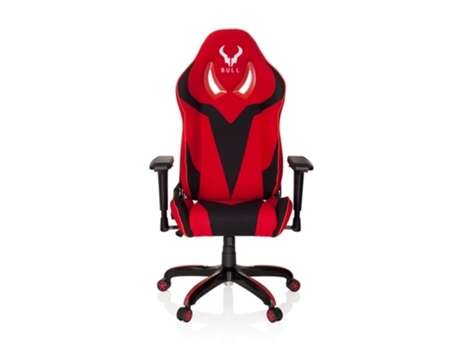 Silla Gaming HJH OFFICE Promoter (Hasta 120 kg - Elevador a Gas Clase 3 - Negro y Rojo)