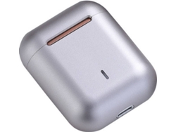 Audífonos Bluetooth inalámbricos verdaderos SZSMART SZSMART -EJ18 (Intrauditivos - Micrófono - Plata)