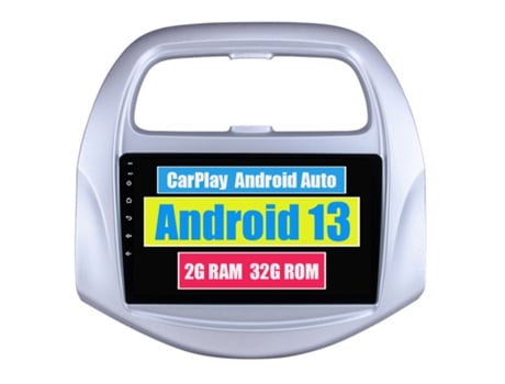 Autoradio Multimedia ROVERONE para Chevrolet Spark Beat 2018 - 2020 CarPlay Android Coche Radio Bluetooth Navegación
