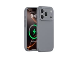 (gris Carbón, Iphone 15 Pro Max) Funda Magnética De Silicona Líquida Para Iphone, Cobertura Total Con Aberturas De Precisión Y Botones Integrados.