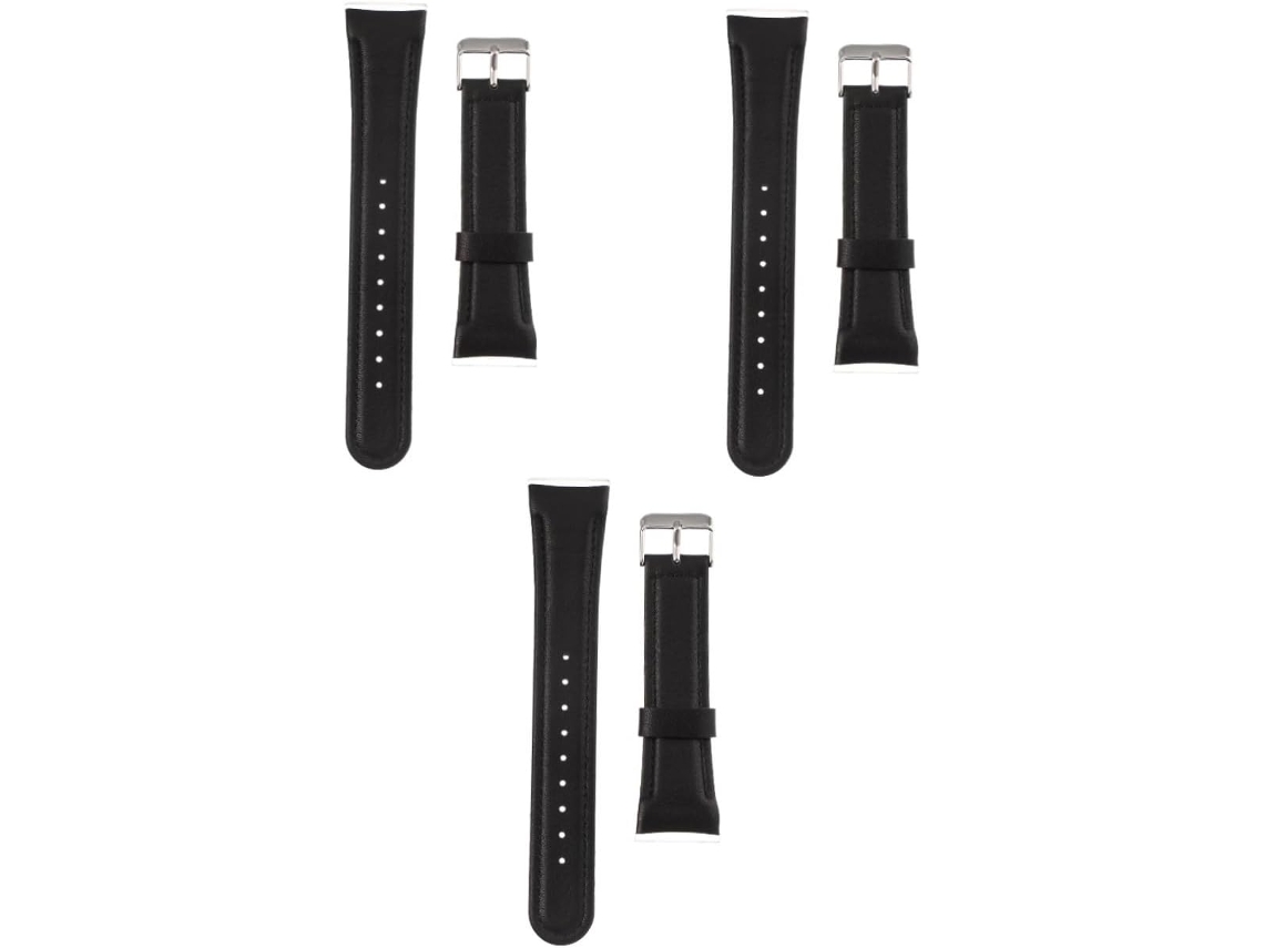 3 Reloj Inteligente Pulsera Correa Cuero Reemplazo Uds