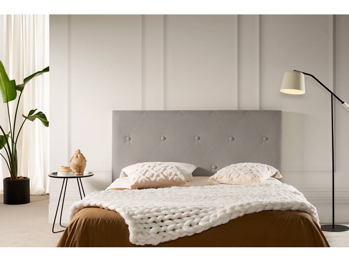 Cabecero MOONIA Tapizado Venice Acualine 160 X 115 X 12 cm