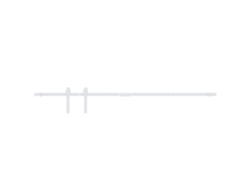 Herrajes para puertas correderas VIDAXL Blanco Acero (122 cm)