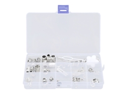 Conjunto De Perlas Para Trenzas Con Herramienta Exquisito Material Metal Resistente Y Duradero