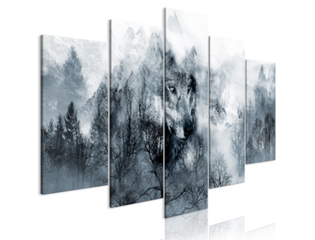 Cuadro ARTGEIST Mountain Predator (5 Parts) Wide (200x100)