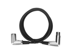 Cable Xlr Macho A Hembra, 3 Pines, Chapado En Plata, En Ángulo Recto, Sin Ruido, Sin Pérdidas, 1,5 M Para Micrófono Y Altavoz.