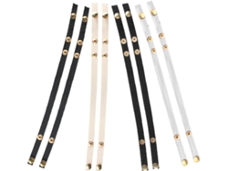 Correas De Tacón Alto De Cuero Y Pvc Extraíbles, Correas Sencillas Y Delicadas, Fáciles De Usar.