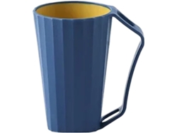 Topbathy Soporte En Plástico Color Azul Juego De 3 Piezas Para Baño