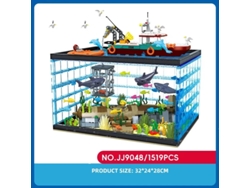 (jj9048) Bloques De Construcción De Acuario De 1519 Piezas De Deep Sea Relics Moc Bloques De Construcción De Mundo Submarino