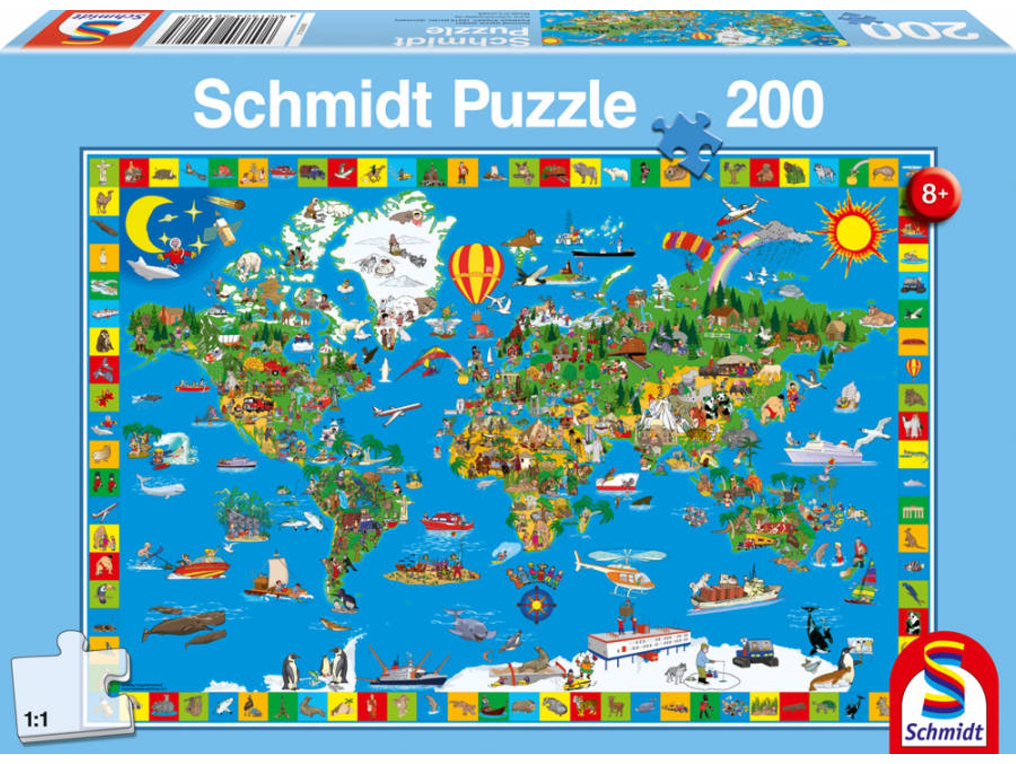 Puzzle SCHMIDT SPIELE 56118 (200 Piezas)