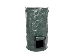 Bolsa De Compostaje De Jardín Reutilizable E Impermeable De Pe Con Cierre De Cremallera, 15 Galones, 35x60cm