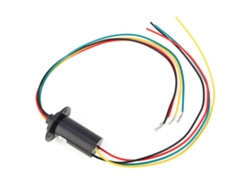 Anillo Colector Conductivo De 4 Hilos Y Alta Potencia De 30 A, 150 Rpm, Clasificación Ip51, Con Larga Vida Útil.