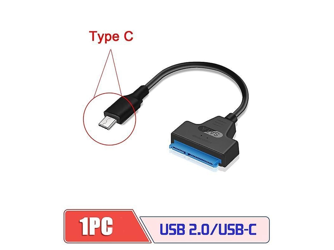 Adaptador Usb 3.0 A Sata Con Puerto De Alimentación De Cc Para Discos Duros Mecánicos Y Ssd.