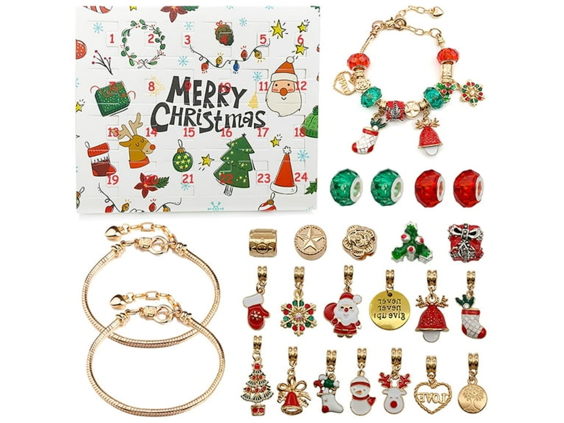 Calendario de cuenta regresiva para Navidad: 24 días de Adviento, regalos de Navidad, Siurn
