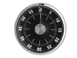 Reloj visual de 60 minutos para niños y adultos, temporizador mecánico de cocina con soporte magnético
