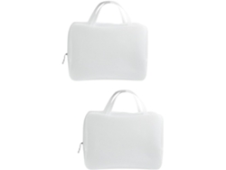 Neceser Impermeable De Eva De 2 Piezas, Estuche Portátil Con Cremallera Para Cosméticos Y Accesorios.