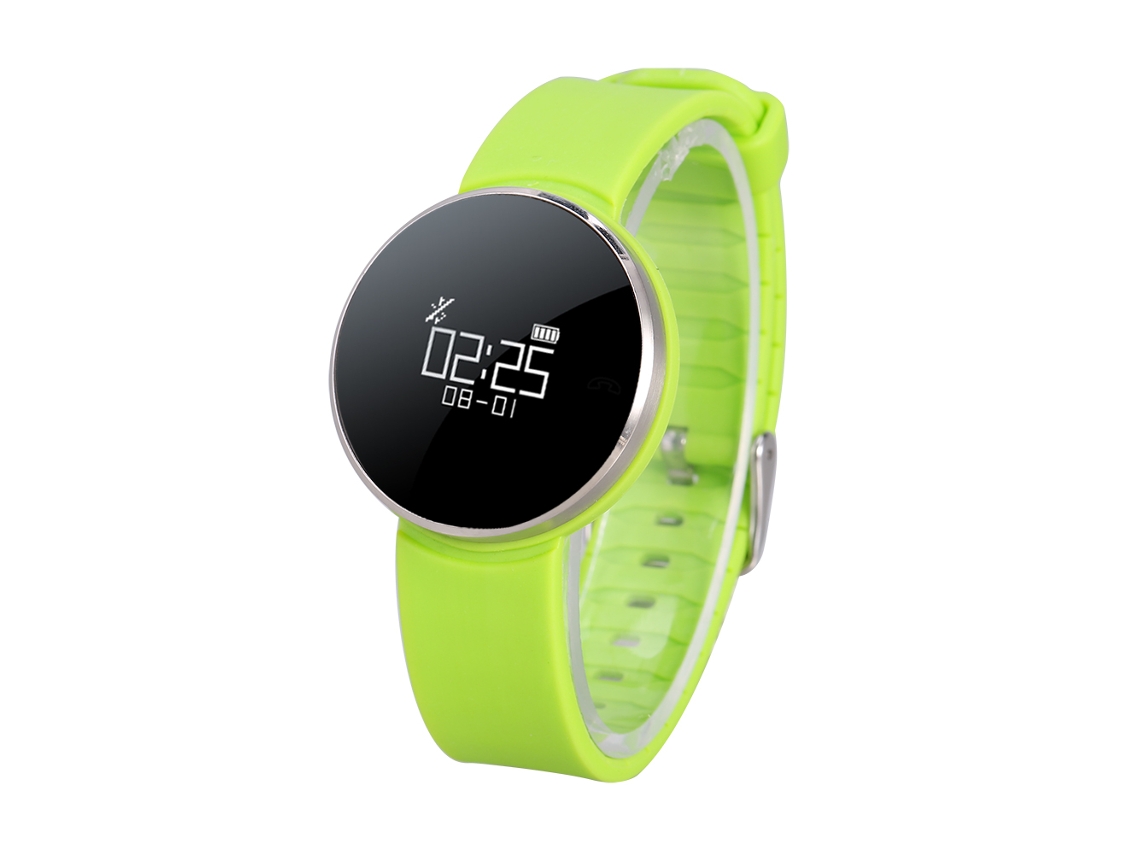 Pulsera inteligente EOOCOO con monitorización de frecuencia cardíaca y resistencia al agua.