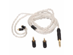 Cable De Auriculares De Repuesto Plateado Con Plata Para Se215 Se535 Se846 Ue900 W40 Se425