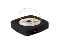 Reproductor de CD con Bluetooth Yuysan KC-609, DVD/CD, todo en uno, conectable a TV, versión recargable (negro)