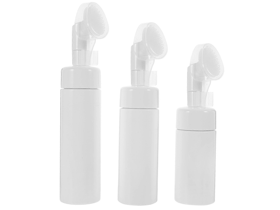 Botellas de espuma Rosewell con cepillo para limpieza profunda, juego de 15 botellas con bomba portátil