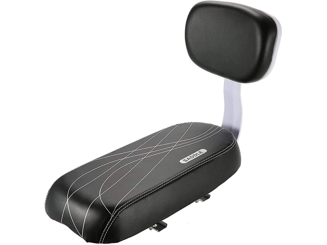 Omni-asiento Trasero Para Bicicleta Niños, Set Accesorio Seguridad, Silla Acolchada Cuero Pu, Universal Montaña Carretera