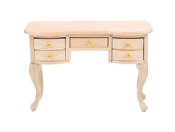 Mesa Para Casa De Muñecas 1:12 Modelo De Escritorio Mueble Miniatura Juguete
