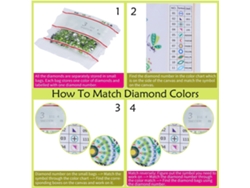 Kit De Pintura De Diamantes De Resina 30x40cm Mandrágora Regalo Decorativo Diy