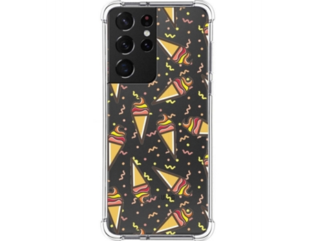 Carcasa Samsung Galaxy S21 Ultra 5G TUMUNDOSMARTPHONE Dibujos Antigolpes Multicolor