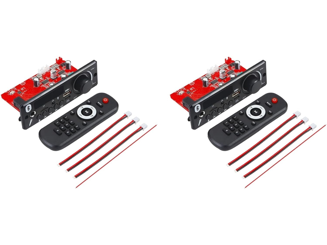 Reproductor Mp3 Con Tarjeta Decodificadora Bluetooth 5.0 Y Amplificador De 2 X 160 W (hágalo Usted Mismo)