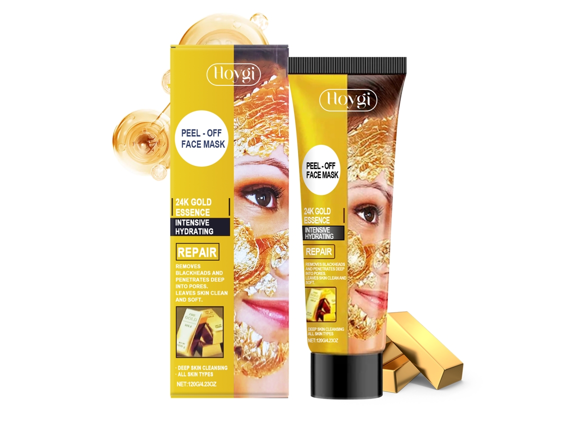 Mascarilla facial peel-off dorada - Efecto rápido en la piel