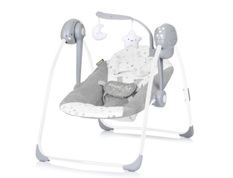 Columpio eléctrico para bebé MOONLIGHT Ash grey CHIPOLINO
