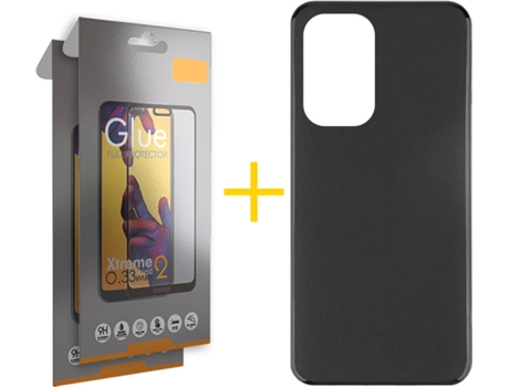 Carcasa + 2 Protectores de Pantalla para Xiaomi MI 11I SKYHE Negro