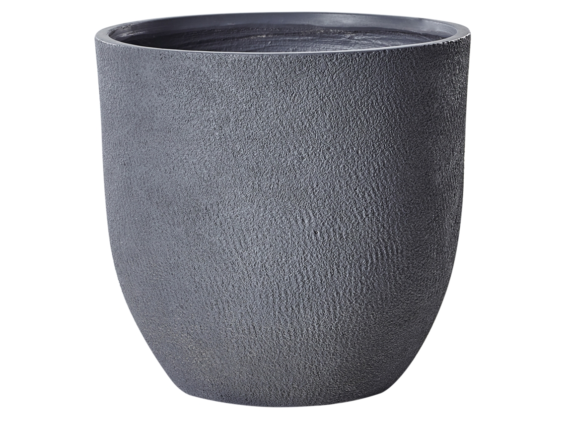Maceta de mezcla de arcilla gris claro ⌀ 55 cm BELIANI Kannia
