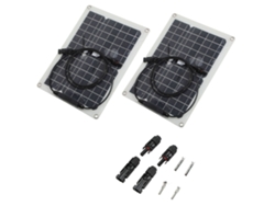 Panel Solar Monocristalino Portátil De 15 W Resistente Al Agua Para Coche, Barco, Yate, Carga Rápida.