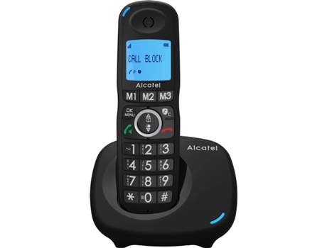 Teléfono Fijo ALCATEL XL535 ECE Negro