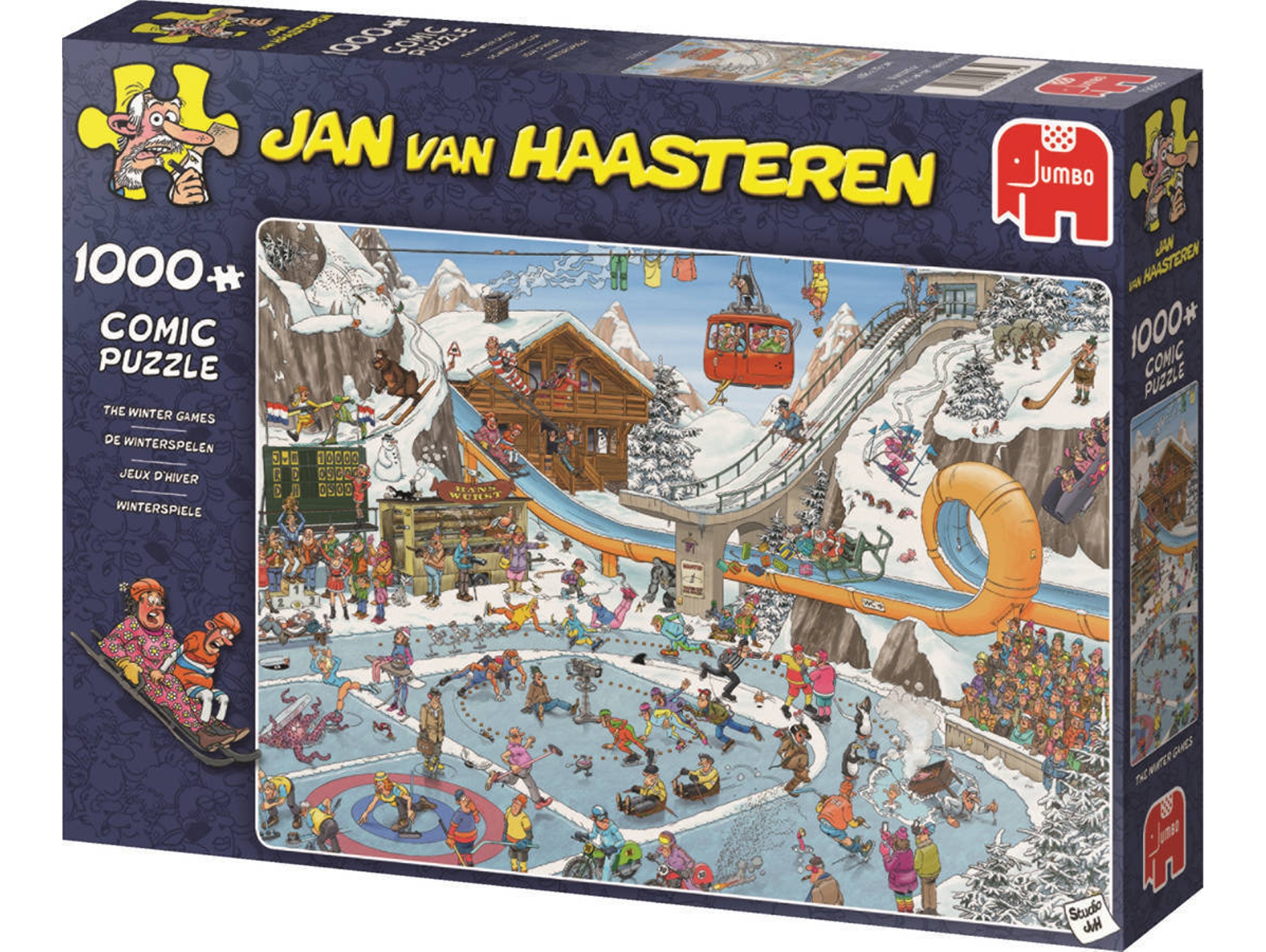 Puzzle JUMBO The Winter Games (1000 Piezas)