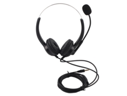 Auriculares para centro de llamadas (sonido sin pérdida, lentes giratorios de 330°)