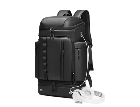 Mochila para Hombre Mochila Deportiva Mochila Escolar Liviana para Viaje Mochila para computadora para Viajes De Negocios-Patrón 5-Negro