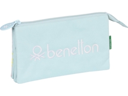 Estuche Triple BENETTON Fantasy (22 x 12 x 3 cm)