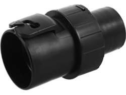Manguera Para Aspiradora Inoomp Para Aplicaciones De Limpieza Industrial Y Doméstica. Adaptador De Plástico Negro De