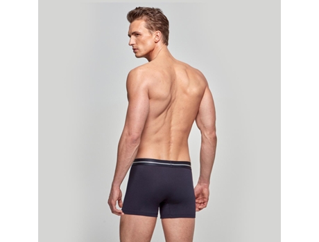 Boxer Impetus Cotton Stretch Azul
